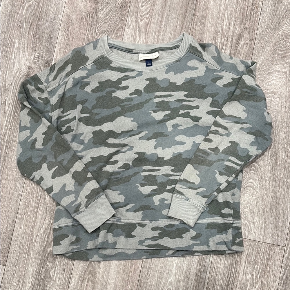 Camo Crewneck Sweatshirt